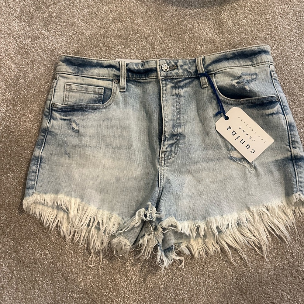 Women's Denim Shorts - Blue Eunina